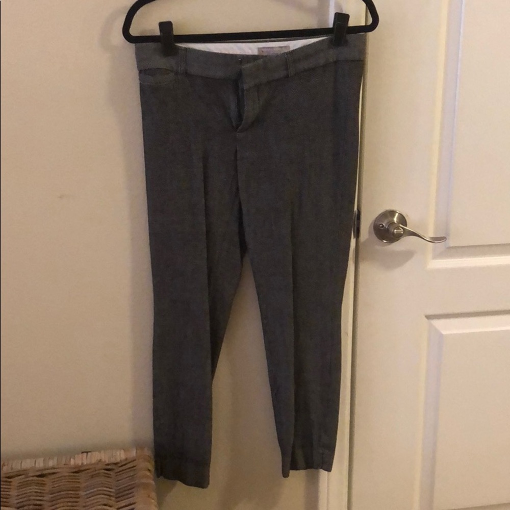 Gray Banana Republic Dress Pants